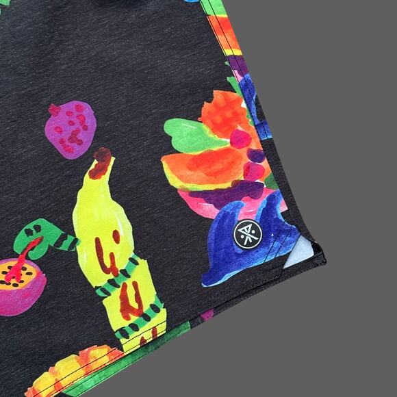 Roark Passage 17" Tahiti Treat Boardshort RB449 Black Size 33 NWT $66 MSRP - Picture 2 of 6